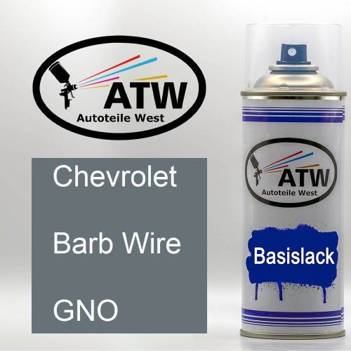 Chevrolet, Barb Wire, GNO: 400ml Sprühdose, von ATW Autoteile West.